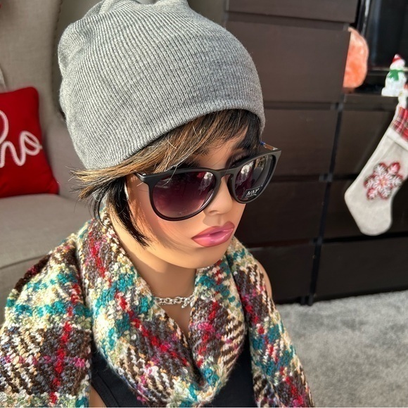 H&M Accessories - ✨NWOT H&M knit skull fitted hat grey
